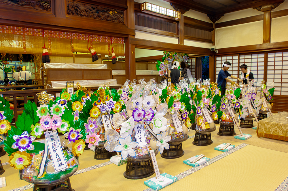 新仏新盆供養参り